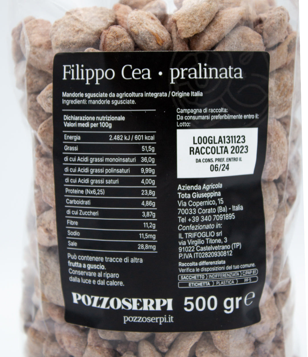 "Filippo Cea" almonds - Praline