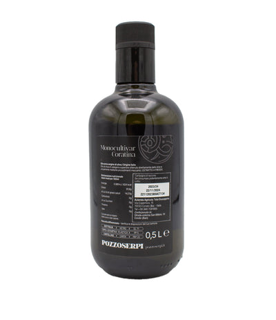 Extra Virgin Olive Oil Monocultivar "La Coratina" - Filtered - Lux Line 